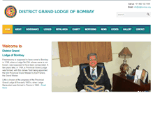 Tablet Screenshot of dglbombay.org